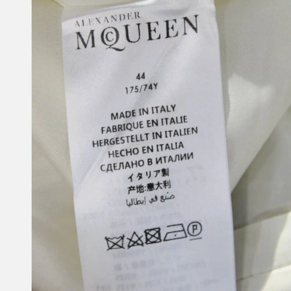 Alexander McQueen 💕Cabinet of Shells Print Kickabout Trousers Pants 44 US 8